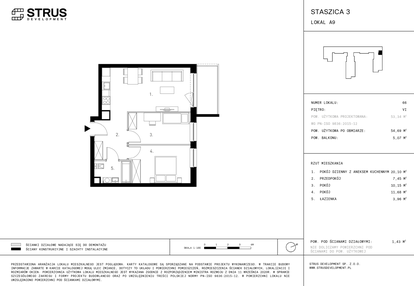 Mieszkanie w inwestycji: Staszica 3