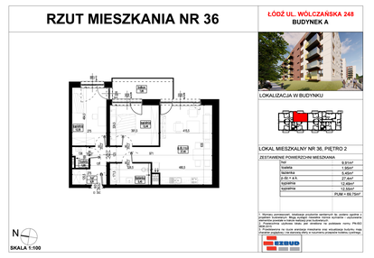 Mieszkanie w inwestycji: Wólczańska 248 - etap II