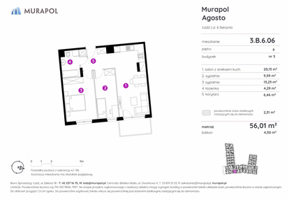 Mieszkanie w inwestycji: Murapol Agosto