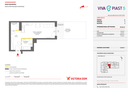 Mieszkanie w inwestycji: Viva Piast 5