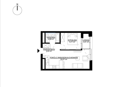 Mieszkanie w inwestycji: KrakoVska etap 2