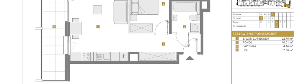 Mieszkanie w inwestycji: Apartamenty Rudnickiego