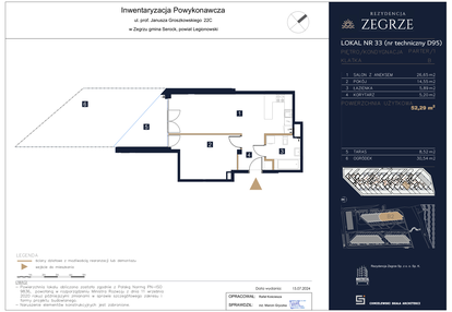 Mieszkanie w inwestycji: Rezydencja Zegrze etap II