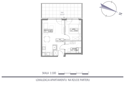 Mieszkanie w inwestycji: Apartamenty na Klifie bud. D, E i F