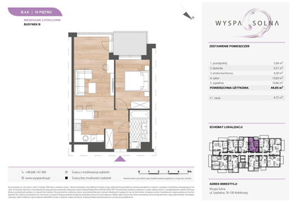 Mieszkanie w inwestycji: Wyspa Solna Etap III, budynek B