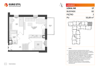 Mieszkanie w inwestycji: Locus 2 bud. B2