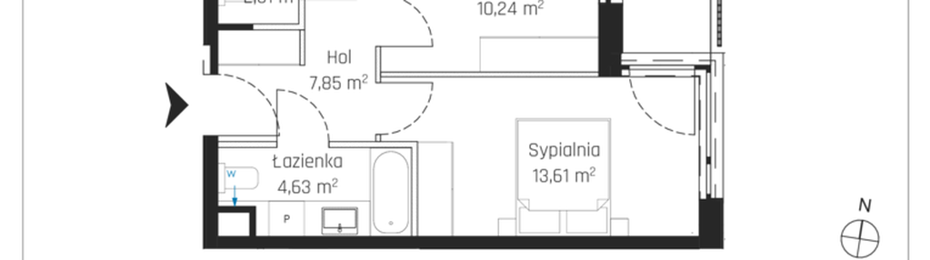 Mieszkanie w inwestycji: Nadmotławie Apartments etap J