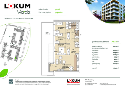 Mieszkanie w inwestycji: Lokum Verde etap II