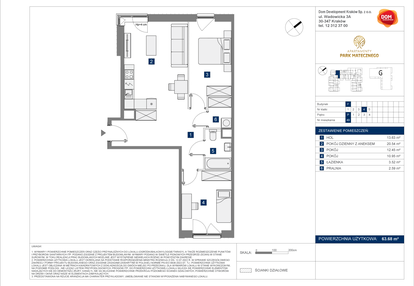 Mieszkanie w inwestycji: Apartamenty Park Matecznego Etap 2