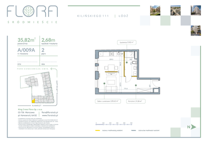 Mieszkanie w inwestycji: Flora Śródmieście