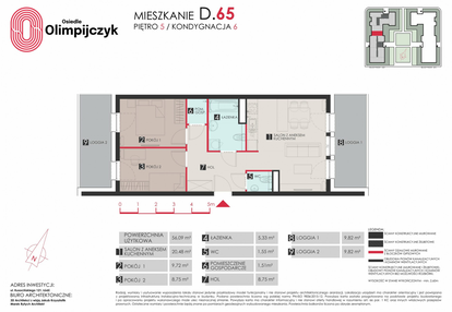 Mieszkanie w inwestycji: Osiedle Olimpijczyk II etap