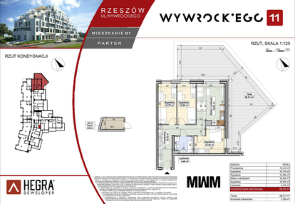 Mieszkanie w inwestycji: Apartamenty Wywrockiego 11