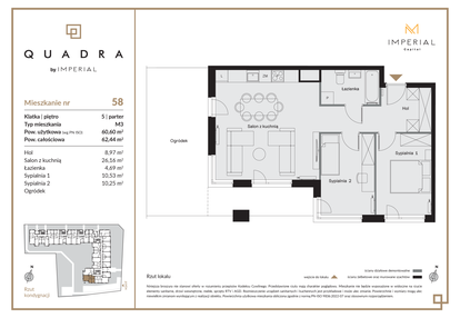 Mieszkanie w inwestycji: QUADRA