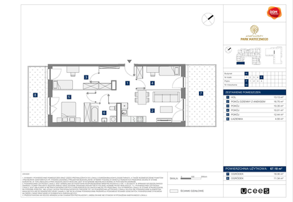 Mieszkanie w inwestycji: Apartamenty Park Matecznego Etap 2.2