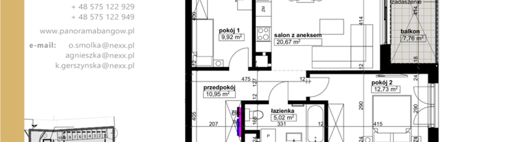 Mieszkanie w inwestycji: Panorama Bańgów Etap II