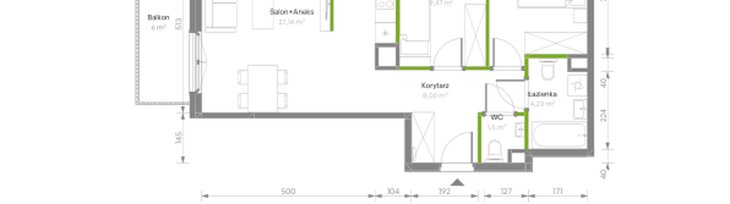 Mieszkanie w inwestycji: Bemosphere