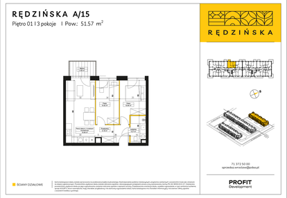 Mieszkanie w inwestycji: Rędzińska 4