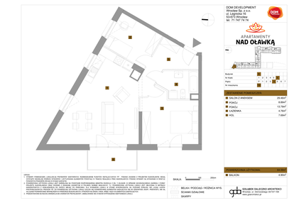 Mieszkanie w inwestycji: Apartamenty nad Oławką etap II