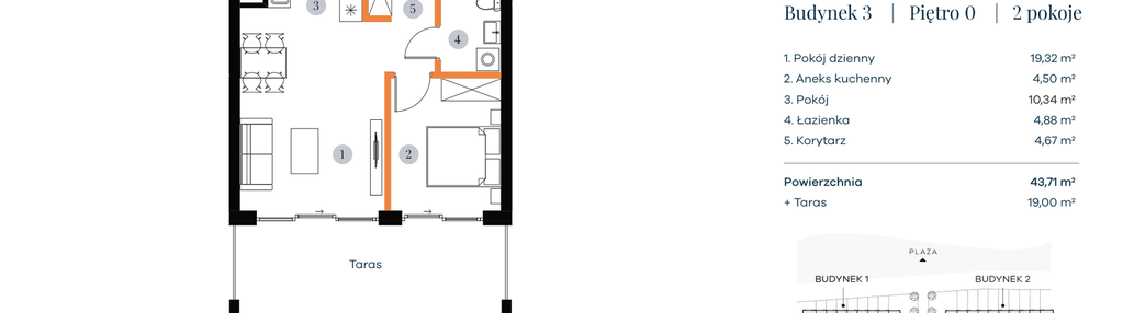 Mieszkanie w inwestycji: Apartamenty Marina Rogowo