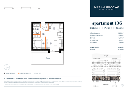 Mieszkanie w inwestycji: Apartamenty Marina Rogowo