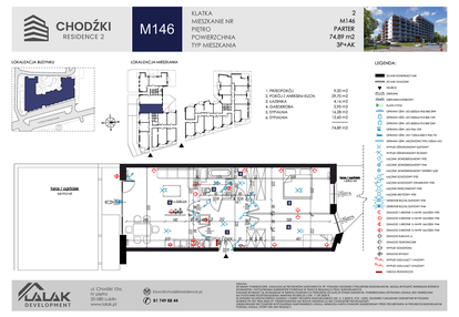 Mieszkanie w inwestycji: Chodźki Residence 2