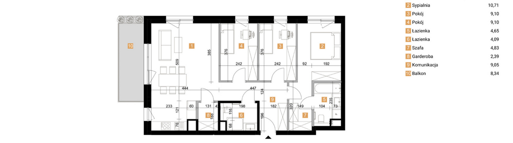 Mieszkanie w inwestycji: Nowy Sosnowiec