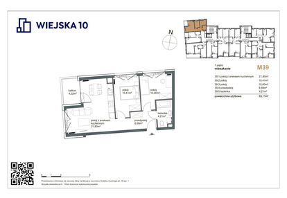 Mieszkanie w inwestycji: Wiejska 10