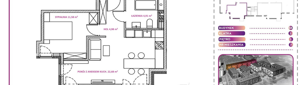 Mieszkanie w inwestycji: Geometryczna 5 - etap 3