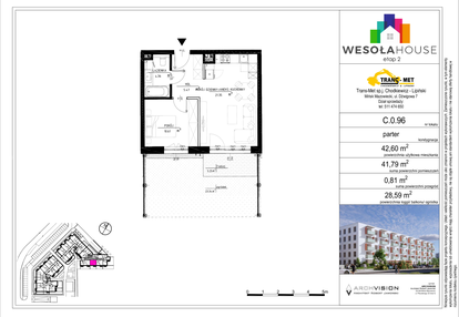 Mieszkanie w inwestycji: Wesoła House Etap II