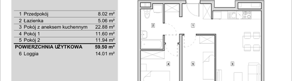 Mieszkanie w inwestycji: Heyki City