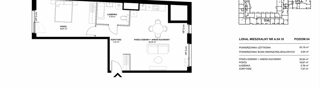 Mieszkanie w inwestycji: KANWA
