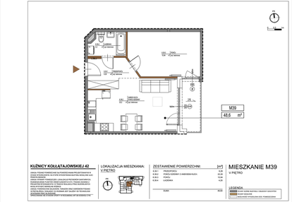 Mieszkanie w inwestycji: Kuźnicy Kołłątajowskiej 42