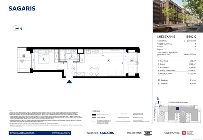 Mieszkanie w inwestycji: Niedziałkowskiego Park