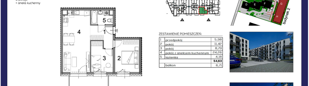 Mieszkanie w inwestycji: Kopernika Szesnaście