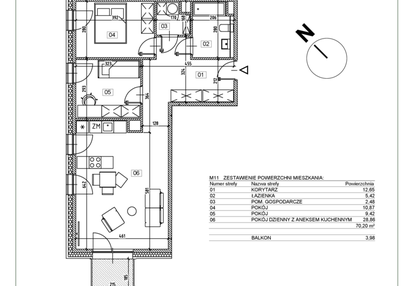 Mieszkanie w inwestycji: Osiedle Glivia Zachodnia