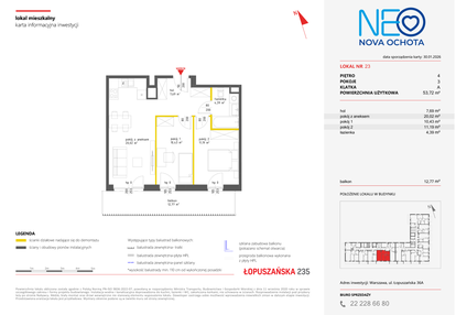 Mieszkanie w inwestycji: Neo Nova Ochota