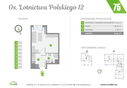 Mieszkanie w inwestycji: Os. Lotnictwa Polskiego 12
