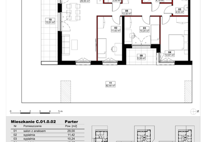 Mieszkanie w inwestycji: Skwer Witosa