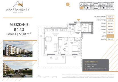 Mieszkanie w inwestycji: Apartamenty Nowe Miasto