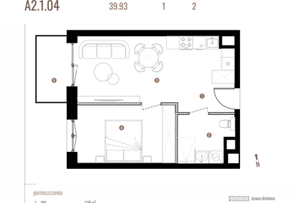 Mieszkanie w inwestycji: Belg Apartamenty etap II