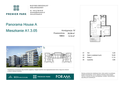 Mieszkanie w inwestycji: Premier Park II