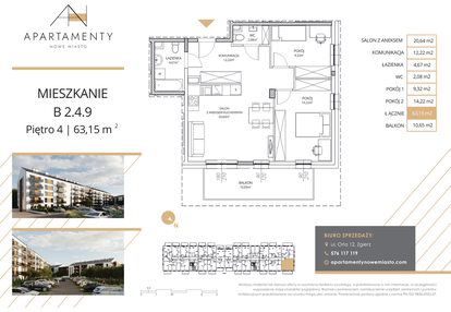 Mieszkanie w inwestycji: Apartamenty Nowe Miasto
