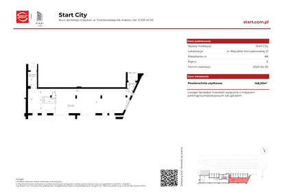 Mieszkanie w inwestycji: Start City etap IV