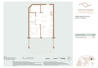 Mieszkanie w inwestycji: Portico Marina