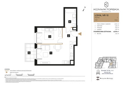 Mieszkanie w inwestycji: Konwiktorska Residence