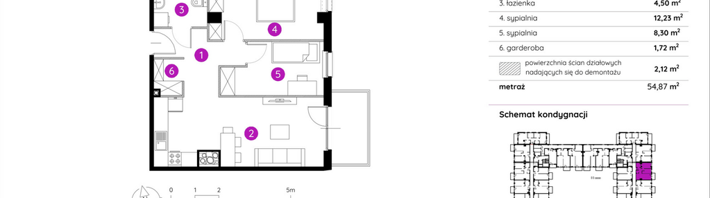 Mieszkanie w inwestycji: Murapol Apartamenty na Wzgórzu - bud. 4 i 5
