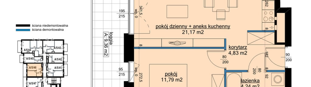 Mieszkanie w inwestycji: Osiedle Hawelańska etap III - bud. A