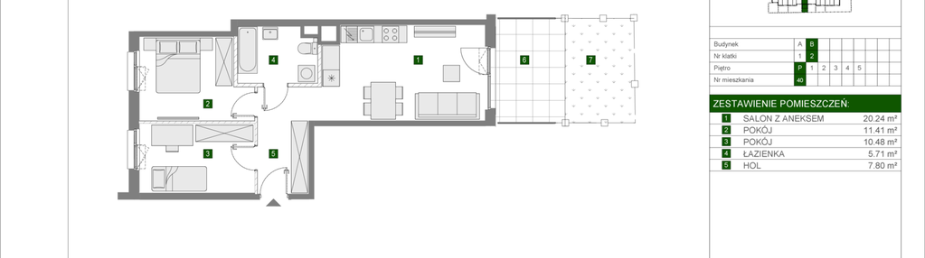 Mieszkanie w inwestycji: Osiedle Urbino etap 4.1