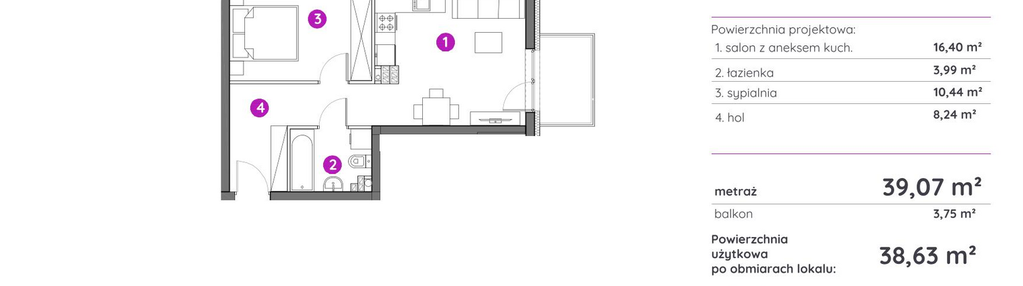 Mieszkanie w inwestycji: Murapol Aviator