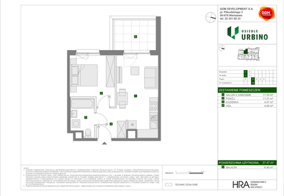 Mieszkanie w inwestycji: Osiedle Urbino etap 4.2